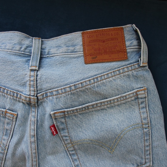 Levi's Bermuda Shorts; Raw Hem; 25W; Never Worn - Picture 7 of 10